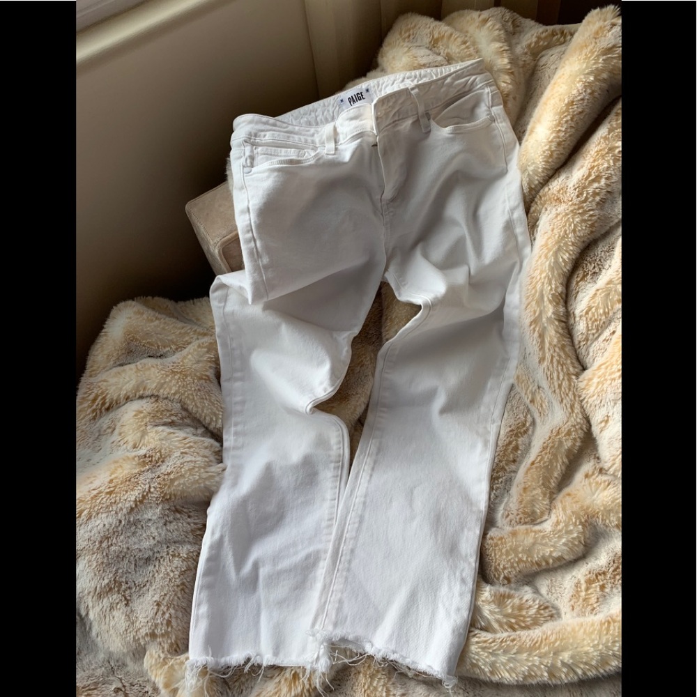 Paige white jeans size 29